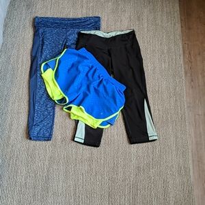 Bundle of 3 workout bottoms